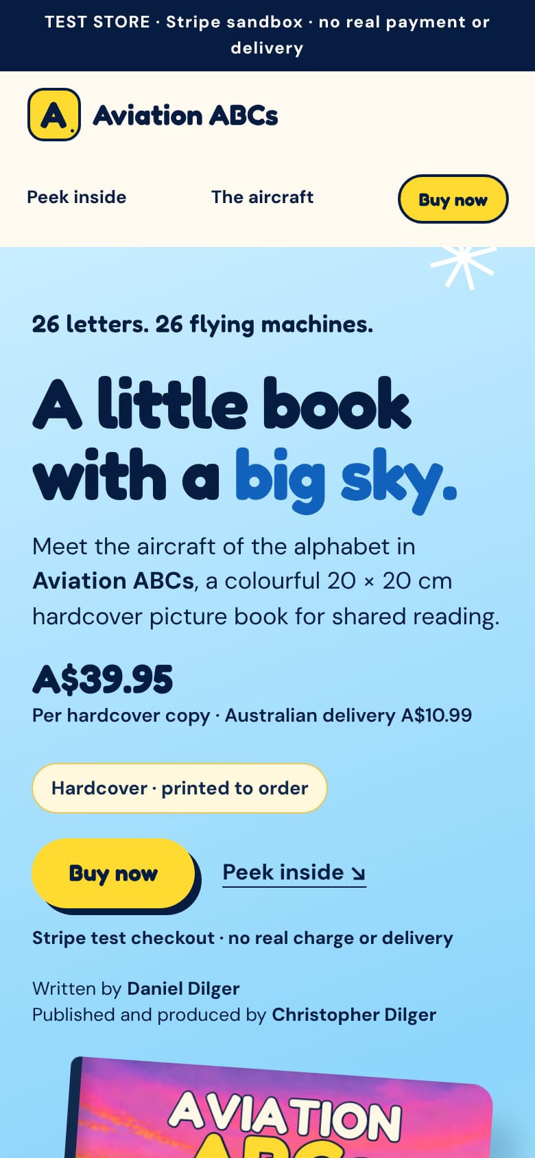 Aviation ABCs on a phone